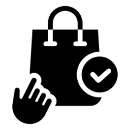 إدارة الطلبات عبر الإنترنت Icon