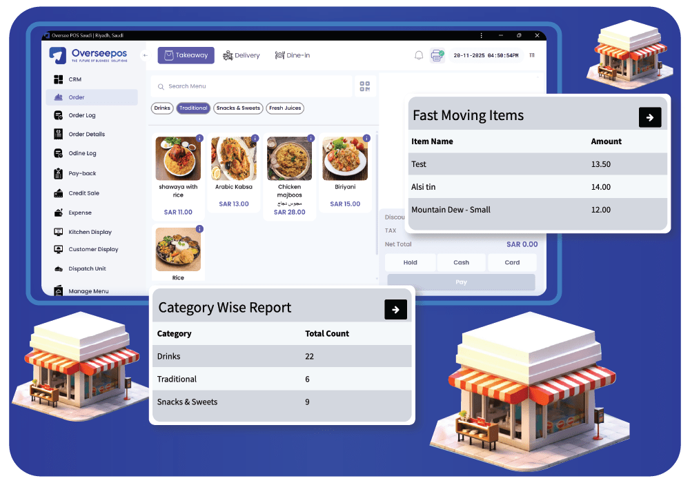POS Analytics Dashboard Saudi Arabia for Multi-Branch Monitoring